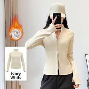 YANSE | Windproof Thickened Fleece Yoga Jacket Women