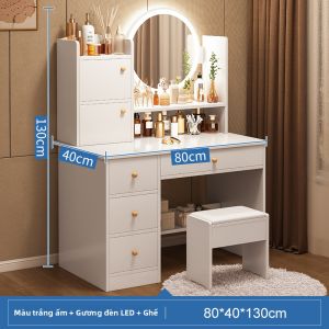 GUANGMANZHI | Bàn Phấn Sang Trọng Đơn Giản Hiện Đại Châu Âu Có Khoảng Lưu Trữ