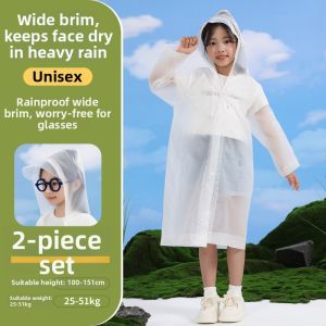 RAINCATO | Disposable Waterproof Thick Raincoat For Students