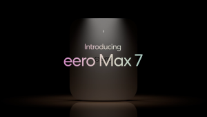 Amazon eero Max 7 I Mesh Wi-Fi 7 Router I Ultra Fast 10 Gbps I 1-2 Bedroom Homes I 1 Pack