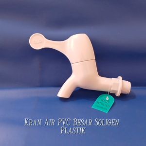 Kran air Pvc Besar Soligen plastik 0.5 inch