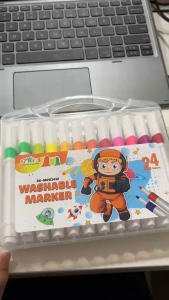 Bút Lông Màu Washable Marker 24 Màu – STKIDS 🎨