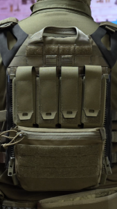 IDOGEAR Tactical Backpack Multi-purpose Support Backpack with Quad 556 Mag Pouch 25CM YKK Zipper Tactical Back Bag 35141