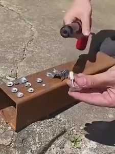 alat tembak paku beton mini stampset t500 nail gun mesin paku tembok besi ramset kuku gun alat paku tembak manual cocok untuk instalasi dinding semen dan baja pelubang paku 7mm alat konstruksi rumah proyek alat paku dinding semen paku tembak murah kuat