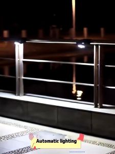 【Garansi 30 tahun】lampu solar LED portabel tenaga surya lampu dinding solar cell Waterproof lampu hias pagar taman solar 300 Watt suhu warna 6500K sensor gerak klip Pagar Sinar Matahari