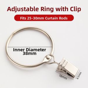 Curtain Clip Ring Opening Hook Circular Accessory