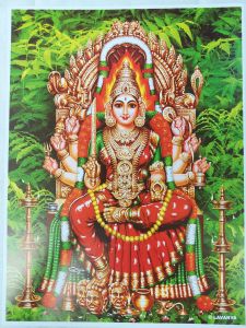 Mariamman Amman Photo Frame with Glass