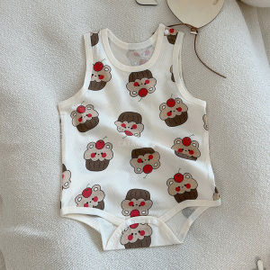 XINXINBEI | Summer Sleeveless Lightweight Cotton Baby Romper