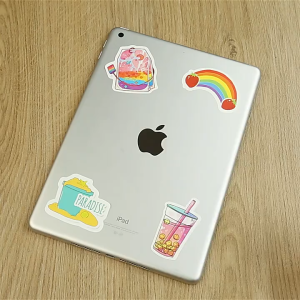 สติ๊กเกอร์ซานริโอ สติ๊กเกอร์พีวีซี สติ๊กเกอร์กันน้ำน่ารัก ลายน่ารัก สำหรับตกแต่งเครื่องเขียนและแก้วน้ำ