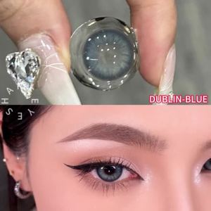 EyeShare | EYESHARE 1 Pair Green Colored Contact Lenses Gray Eyes Natural Blue Eyes Contact Lens Eye Makeup Beauty Beautiful Pupils