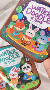 NIKO Magic Water Drawing Book For Kids With Pen Early Educational Busy Book Coloring Book Kids Painting Toys
