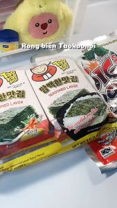 [MUA THÙNG 20 LỐC TẶNG 5 LỐC RONG BIỂN 4G] Snack Rong Biển Ăn Liền TaoKaeNoi Season Laver Thái Lan