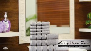 PREMIUM Tuala Mandi Bath Towel Viscose Luxury Towel Hotel Quality Cotton Towel Adult Bath Towel 100% Cotton 600gram 27x54inch