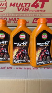 Nhớt Xe Máy Giá Rẻ SAVI 15W40 Chai 1 Lít SX Từ Dầu Gốc và Phụ Gia Có Kiểm Định Chất Lượng Dành Cho Xe Số/Tay Ga/Ba Bánh