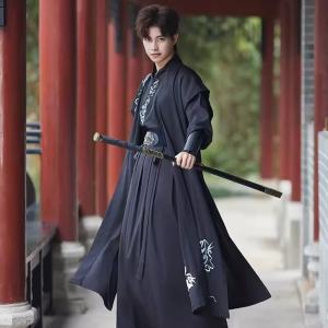Mens Cosplay Ming Dynasty General Warrior Costume Ancient Chinese Hanfu Martial Arts Flying Fish Suit Traditional Clothing