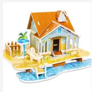 BỘ XẾP HÌNH LẮP RÁP NỘI THẤT NGÔI NHÀ SIÊU XINH XẮN ĐỒ CHƠI CHO BÉ GÁI THIẾT KẾ