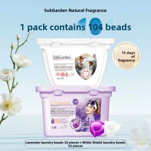 suk garden | Three-in-one Long-lasting Fragrant Laundry Pods Cleanse Sterilize Mite Removal