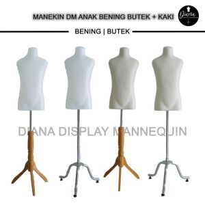 MANEKIN DM ANAK 1 SET DENGAN KAKI KAYU / KAKI BESI