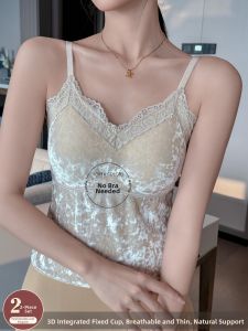 ZISU | Lace Back Bra Padded Bra Alternative Tank Top