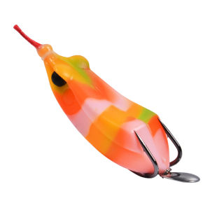 TEASER 18g Soft Silicone Frogs Fishing Lure Topwater Artificial Soft Frog Bait With Hook