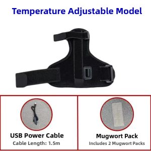 Heating Bracelet Electric Heat Arthritis Wrist Support Massager Thumb Protector Mozaik Moxibustion Adult Health Care Equipment