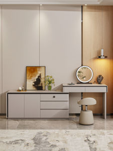 ZUNTONGGE | Lockable Vanity and Drawer Combo for Compact Bedrooms