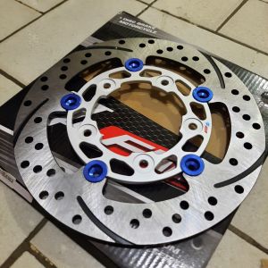 PIRINGAN CAKRAM DEPAN DISC BRAKE MODEL N133 220MM VARIO 150 NEW 5 LOBANG BY MUFAC
