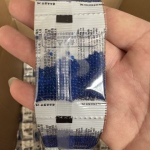 Blue Absorbent Gel Crystal Beads 500pcs Small Pack 6-7-8mm Inflatable Beads Childrens Play Pearls Garden Supplies