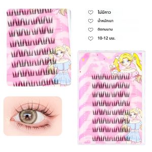 ขนตาปลอมแบบนุ่มสไตล์ Soft Idol ติดด้วยตัวเอง ไม่ต้องใช้กาว ขนตาเดี่ยวสำหรับผู้เริ่มต้น ใช้งานง่าย นำกลับมาใช้ใหม่ได้