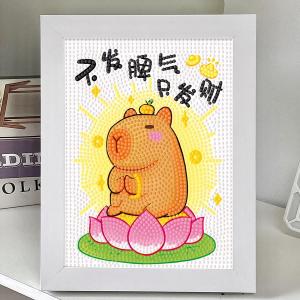 Bộ Đồ Thủ Công DIY Diamante Mèo May Mắn Đồ Chơi Trẻ Em Vật Liệu Dán Ngọc Trai Đồ Thủ Công Sáng Tạo Mosaic Dán