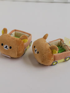 ตุ๊กตาหมีน่ารักพันโซ่รถยนต์ หมอนอิงตกแต่งกระเป๋า ของเล่น ของขวัญ งานฝีมือ ตุ๊กตาหมีน่ารัก