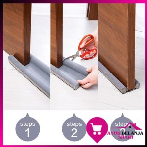 Busa Foam Penutup Celah Lubang Bawah Pintu Penghalang Debu Binatang Kecil Serangga Anti