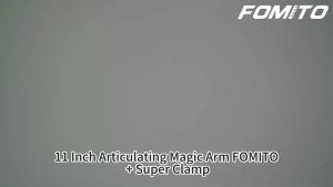Fomito | FOMITO 11 Inch Articulating Magic Arm Với Kẹp Siêu Mạnh Cho Máy Ảnh DSLR Rig Camera Màn Hình LCD Đèn LED Video Hỗ Trợ Điều Chỉnh