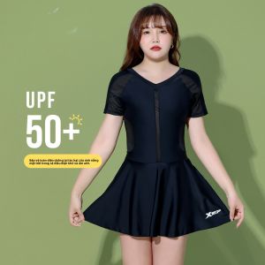 XTEP | Bộ Đồ Bơi Che Khuyết Điểm Giúp Gọn Gàng cho Phụ Nữ Plus Size