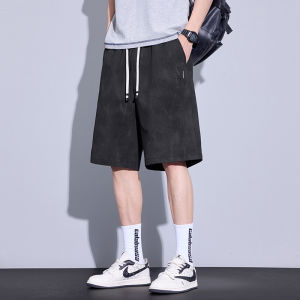 Cool Silk Loose Straight Mens Shorts