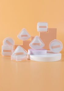 Eaiger Cotton Candy Air Cushion Foundation Makeup Sponge Triangle Rice Ball Beauty Egg Non-Powder Absorbing Setting Powder