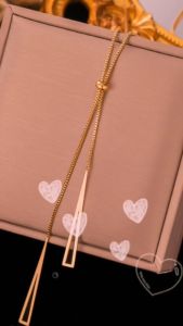 Kalung Necklace Model Tarik Women Modern Korean Style 100% Titanium / Necklace women / Kalung Wanita / Women Necklace