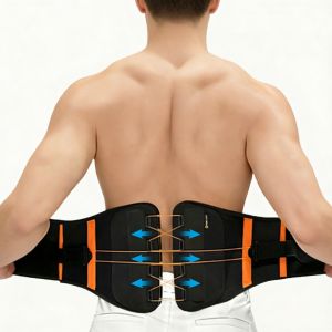 Đai Lưng Chỉnh Được Hỗ Trợ Thắt Lưng Không Nhìn Thấy Được Dành Cho Nam & Nữ Giảm Đau Lưng Dưới Hỗ Trợ Điều Trị Vẹo Cột Sống & Thoát Vị Đĩa Đệm