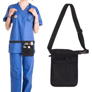 EHTYR Waterproof Tool Waist Bag Multi Pocket Oxford Cloth Nurse Bag Organizer Multiple Use Sturdy Hardware Tool Kit Nurse Essentials