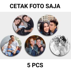SEHARI JADI jam Cermin mirror kaca magic ajaib frame foto lampu LED hadiah kado gift hampers custom ultah anniversary wisuda wedding kado valentine natal unik mewah lucu bentuk bulat love bunga flower