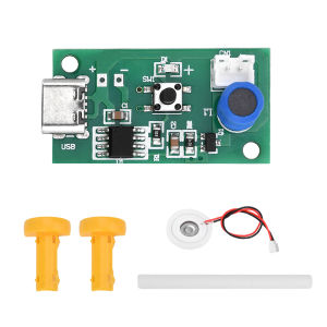 Aideepen | DC5V USB Mini Máy Tạo Độ Ẩm Phun Sương Lái Xe Bảng Mạch Cổng Type-C Fogger Atomization Film Sheet DIY Kit Cho Các Dự Án DIY