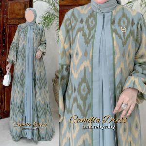 Gamis Best seller motif tribal amore by ruby edisi camilla