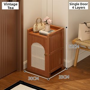 ZHUSHANXIA | Entryway Narrow Multi-layer Easy-to-assemble Indoor Attractive Shoe Cabinet