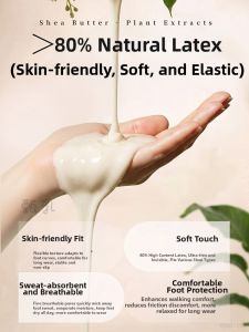 XIANZHAO | Ultra-Comfort Thin Latex Insoles Non-Stick Summer Slip-Resistant