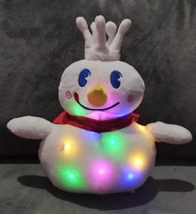 Boneka Mixue King Ice Cream and Tea LED Lampu Mewah