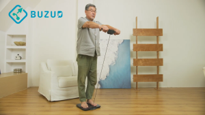 BUZUD Home Body Composition Scale CF577 8 Electrodes Bluetooth WiFi - AI Health Coach 51 Body Metrics 3.5" Color Screen Unlimited Users Segmental Analysis (Arms/Legs/Trunk) Visceral Fat 180kg Capacity