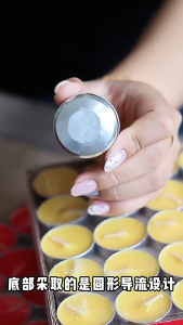 【SG Seller】Smokeless Tea Light Candle Butter Candle High Quality2/ 4/8/12 hours 铝壳纯植物酥油灯 供佛酥油 无烟清香蜡烛