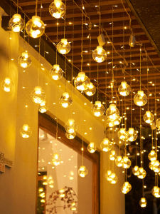 Solar Powered Colorful Flashing String Lights Starry Sky Outdoor Balcony Decorative Lanterns Festive Atmosphere LED Lights