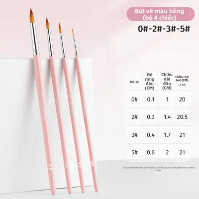 Touch Mark | Cọ Vẽ Nước và Acrylic Nylon Dụng Cụ Vẽ cho Học Sinh