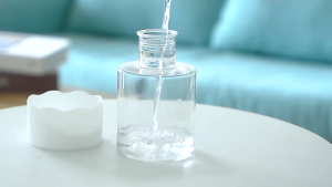 Mini Hydroponic Pot Water Planting Vase Plastic Flower Plants Container Aquaponic Planter Home Desk Officer Decor